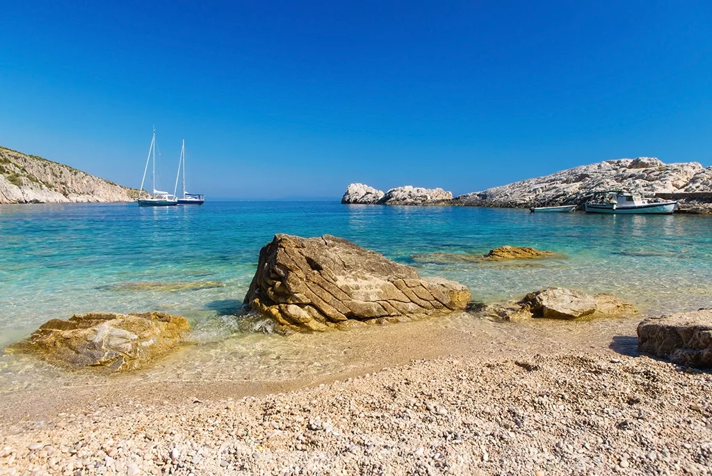 Beach in Hvar