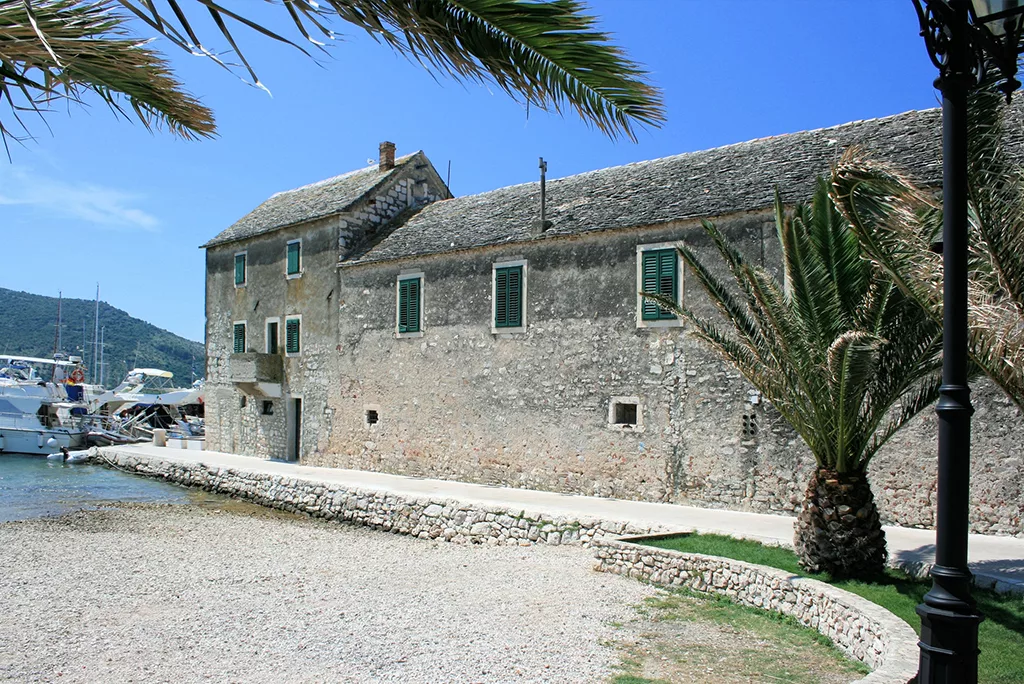 The Statue of Virgin Mary - Primosten - Dalmatia - Croatia