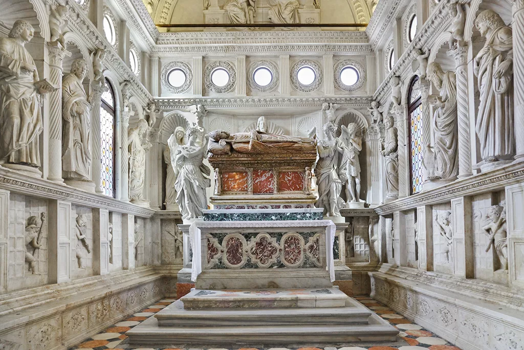 Cathedral interior - Trogir - Dalmatia - Croatia