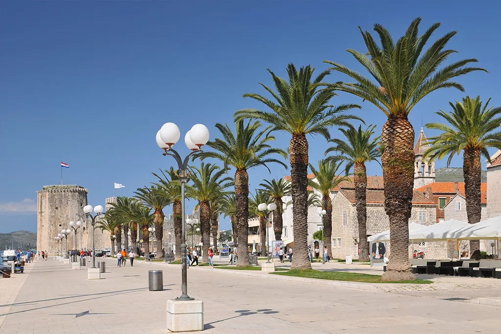 Trogir Promenade - Dalmatia - Croatia