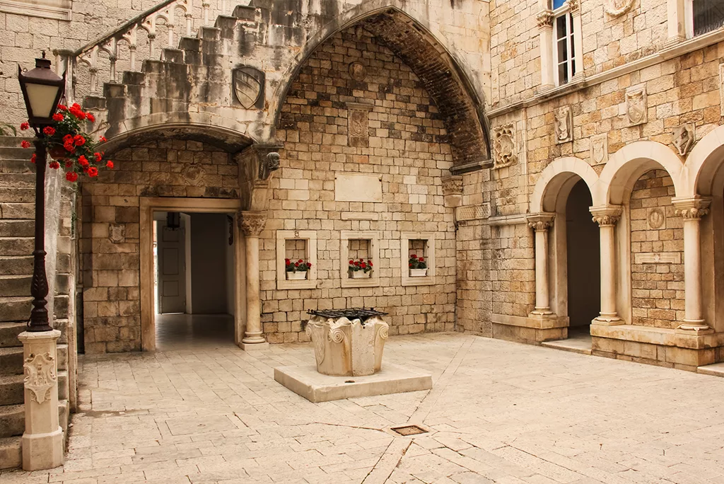Trogir -  Town Hall Cortyard