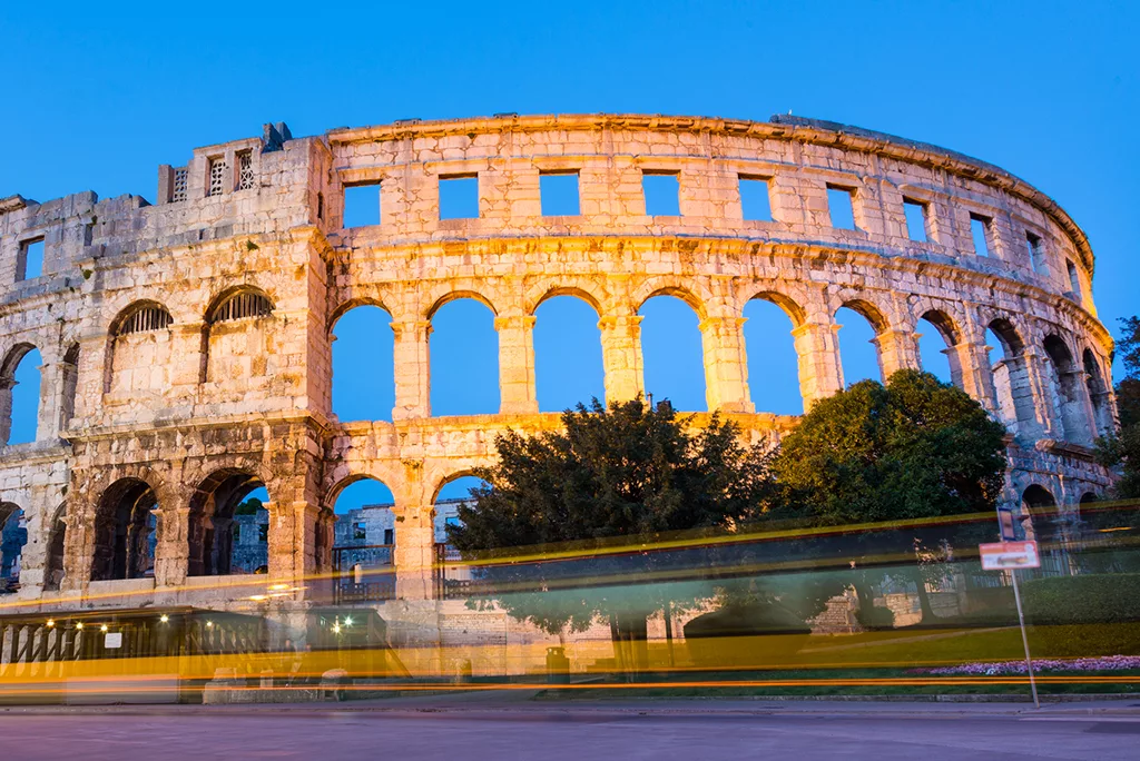 Pula Arena Historia de Croacia