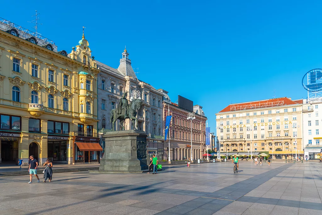 Ban Jelačić Square,