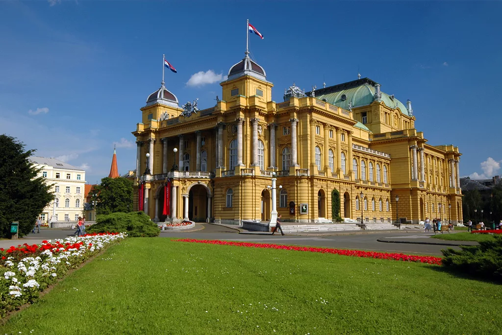 Teatro Nacional de Croacia, ciudad de Zagreb