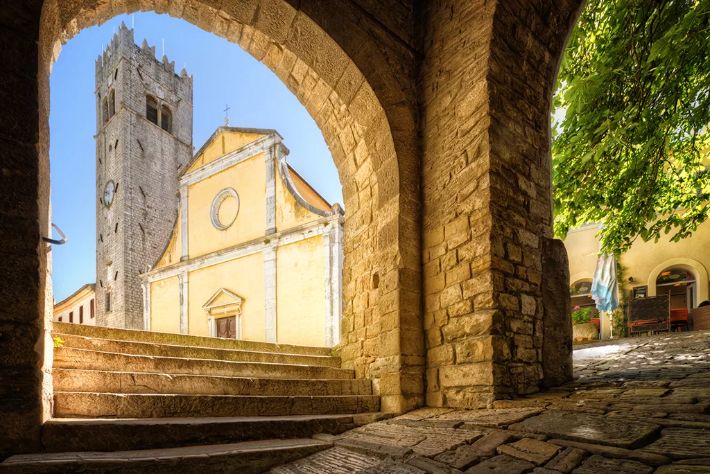 St. Stephen Church, Motovun, Istrië